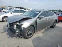 Salvage cars for sale at Grand Prairie, TX auction: 2018 Lexus ES 350