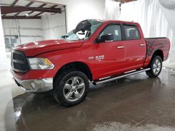 Salvage cars for sale from Copart Leroy, NY: 2018 Dodge RAM 1500 SLT