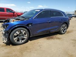 Salvage cars for sale at Brighton, CO auction: 2022 Audi E-TRON Premium Plus