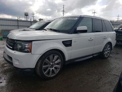 Salvage cars for sale from Copart Chicago Heights, IL: 2013 Land Rover Range Rover Sport HSE