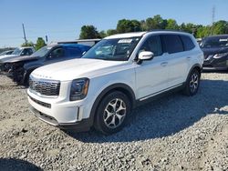 Salvage cars for sale from Copart Mebane, NC: 2020 KIA Telluride EX