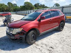 Salvage cars for sale from Copart Fort Pierce, FL: 2008 Ford Edge SEL