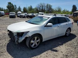 Salvage cars for sale from Copart Portland, OR: 2012 Acura TSX Tech