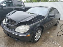 Mercedes-Benz s-Class salvage cars for sale: 2001 Mercedes-Benz S 430