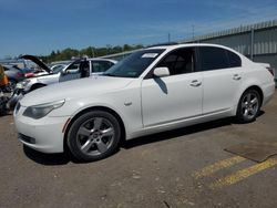 Salvage cars for sale at Pennsburg, PA auction: 2008 BMW 535 XI