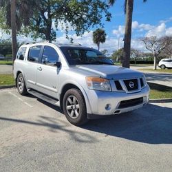 Salvage SUVs for sale at auction: 2009 Nissan Armada SE