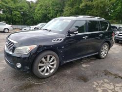 Salvage cars for sale at Austell, GA auction: 2014 Infiniti QX80
