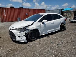 Salvage cars for sale at Homestead, FL auction: 2020 Toyota Corolla LE