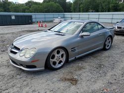 Salvage cars for sale at Augusta, GA auction: 2004 Mercedes-Benz SL 500