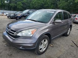 Salvage cars for sale at Austell, GA auction: 2010 Honda CR-V EXL