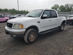 Salvage cars for sale from Copart York Haven, PA: 2002 Ford F150 Supercrew