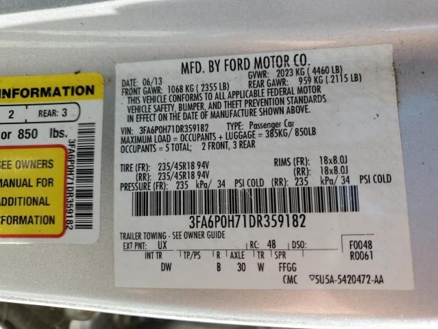 2013 Ford Fusion SE