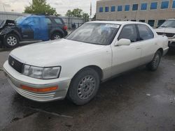 Salvage cars for sale from Copart Littleton, CO: 1992 Lexus LS 400