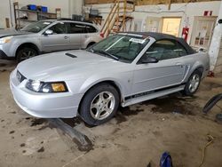 Salvage cars for sale at Ham Lake, MN auction: 2002 Ford Mustang