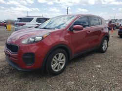 Salvage cars for sale at Temple, TX auction: 2017 KIA Sportage LX