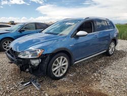 Volkswagen salvage cars for sale: 2017 Volkswagen Golf Alltrack S