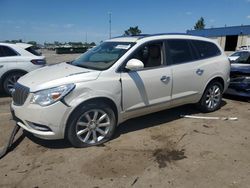 Salvage cars for sale from Copart Woodhaven, MI: 2014 Buick Enclave