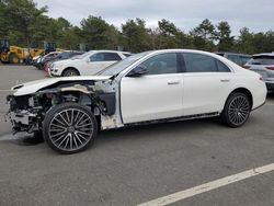 Mercedes-Benz salvage cars for sale: 2022 Mercedes-Benz S 500 4matic