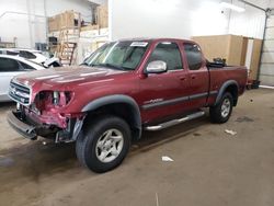 Salvage cars for sale at Ham Lake, MN auction: 2002 Toyota Tundra Access Cab
