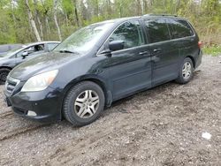 Salvage cars for sale from Copart Ontario Auction, ON: 2007 Honda Odyssey Touring