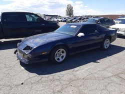 Salvage cars for sale at North Las Vegas, NV auction: 1989 Chevrolet Camaro