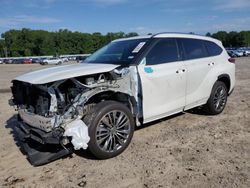 Salvage cars for sale at Conway, AR auction: 2020 Toyota Highlander Platinum
