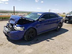 Salvage cars for sale at Albuquerque, NM auction: 2013 Ford Taurus Police Interceptor