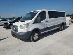 Salvage cars for sale at Arcadia, FL auction: 2015 Ford Transit T-350