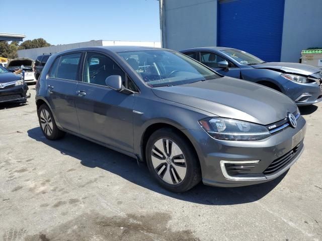 2019 Volkswagen E-GOLF SE