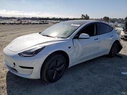 Salvage cars for sale at Antelope, CA auction: 2021 Tesla Model 3