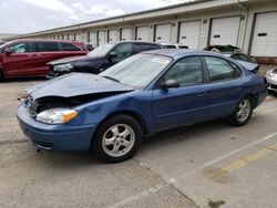Salvage cars for sale at Louisville, KY auction: 2004 Ford Taurus SE