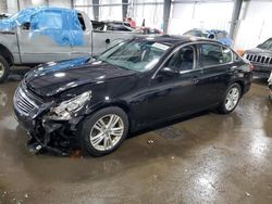 Salvage cars for sale at Ham Lake, MN auction: 2013 Infiniti G37