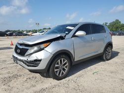 Salvage cars for sale at Houston, TX auction: 2016 KIA Sportage LX