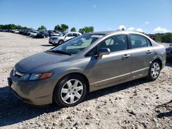 Salvage cars for sale at West Warren, MA auction: 2006 Honda Civic LX