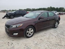 Salvage cars for sale at New Braunfels, TX auction: 2015 KIA Optima LX