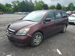 Salvage cars for sale from Copart Madisonville, TN: 2007 Honda Odyssey EXL