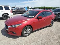 Salvage cars for sale at Indianapolis, IN auction: 2018 Mazda 3 Sport