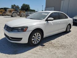Salvage cars for sale at Apopka, FL auction: 2014 Volkswagen Passat S