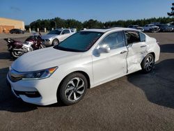 Carros salvage a la venta en subasta: 2016 Honda Accord EXL