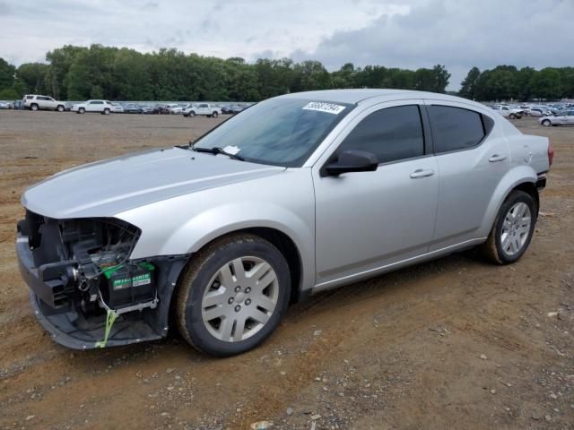 2012 Dodge Avenger SE