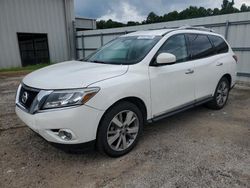 Salvage cars for sale from Copart Grenada, MS: 2013 Nissan Pathfinder S