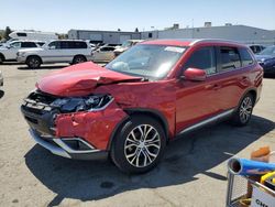 Salvage cars for sale at Vallejo, CA auction: 2017 Mitsubishi Outlander SE