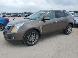 Salvage cars for sale at San Antonio, TX auction: 2014 Cadillac SRX Performance Collection