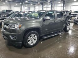 Vehiculos salvage en venta de Copart Ham Lake, MN: 2018 Chevrolet Colorado LT