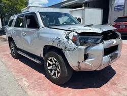 Salvage cars for sale at Miami, FL auction: 2019 Toyota 4runner SR5
