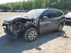 Salvage cars for sale at Marlboro, NY auction: 2020 Subaru Forester Premium