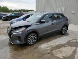 Salvage cars for sale at Franklin, WI auction: 2021 Nissan Kicks SV