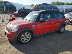 Salvage cars for sale at East Granby, CT auction: 2008 Mini Cooper S Clubman