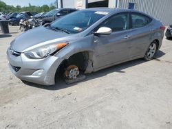 Salvage cars for sale at Duryea, PA auction: 2013 Hyundai Elantra GLS