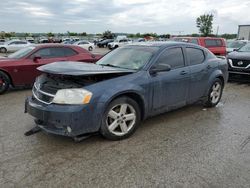 Salvage cars for sale at Kansas City, KS auction: 2008 Dodge Avenger SXT